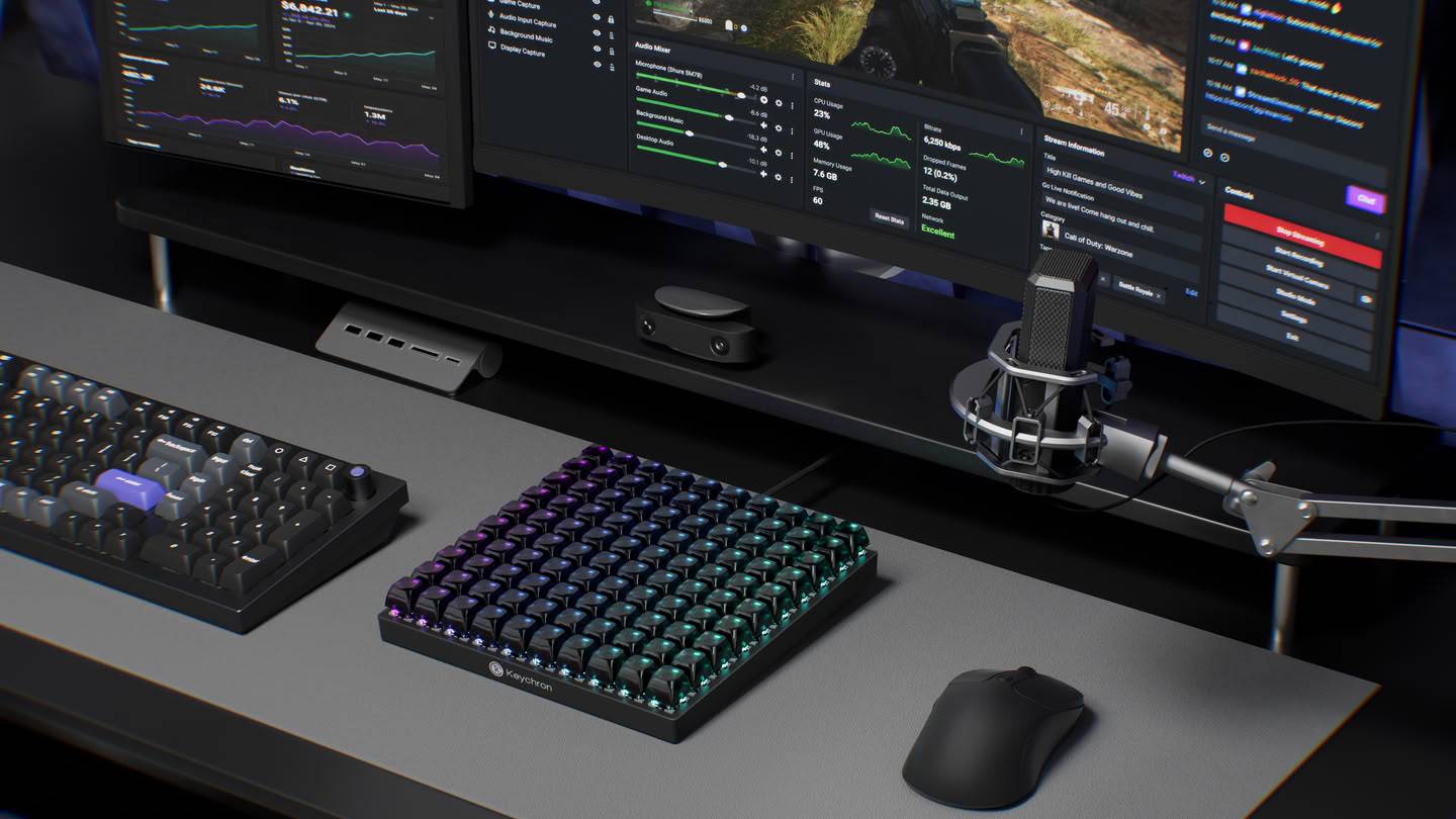 Keychron C100 8K: Macropad tapi 100 Tombol!
