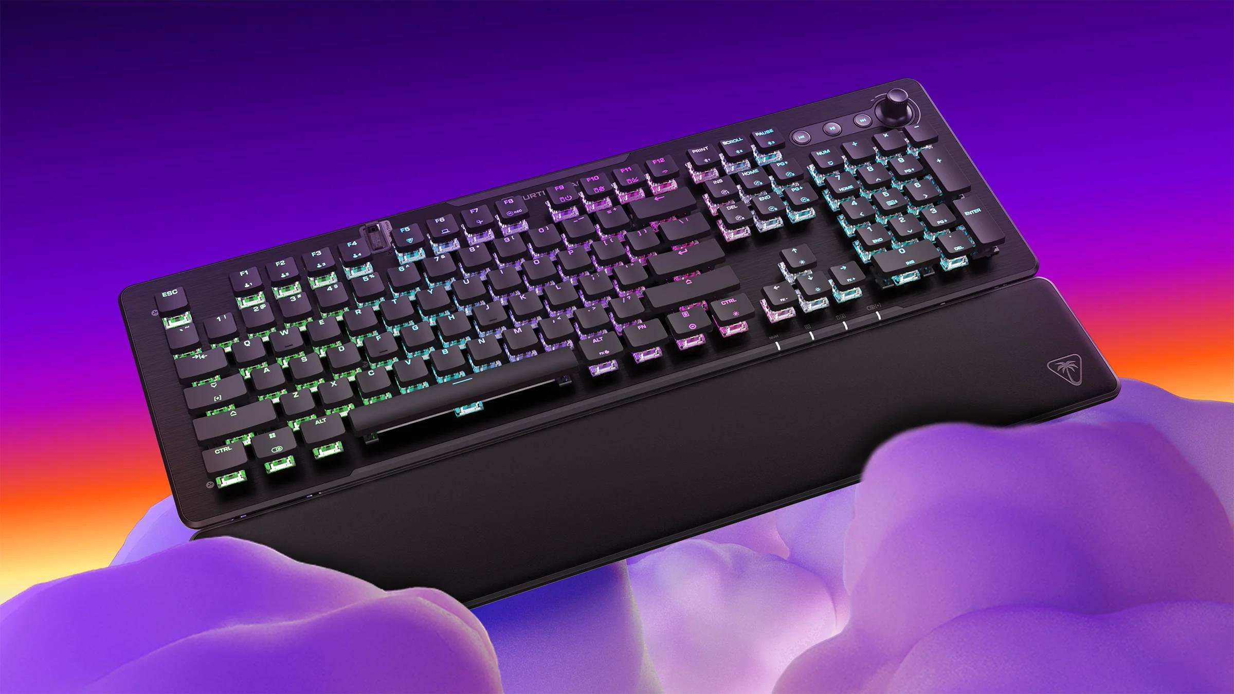 Turtle Beach Vulcan II XP Air: Keyboard Wireless Low-Profile dengan Gesture Control Tanpa Sentuh