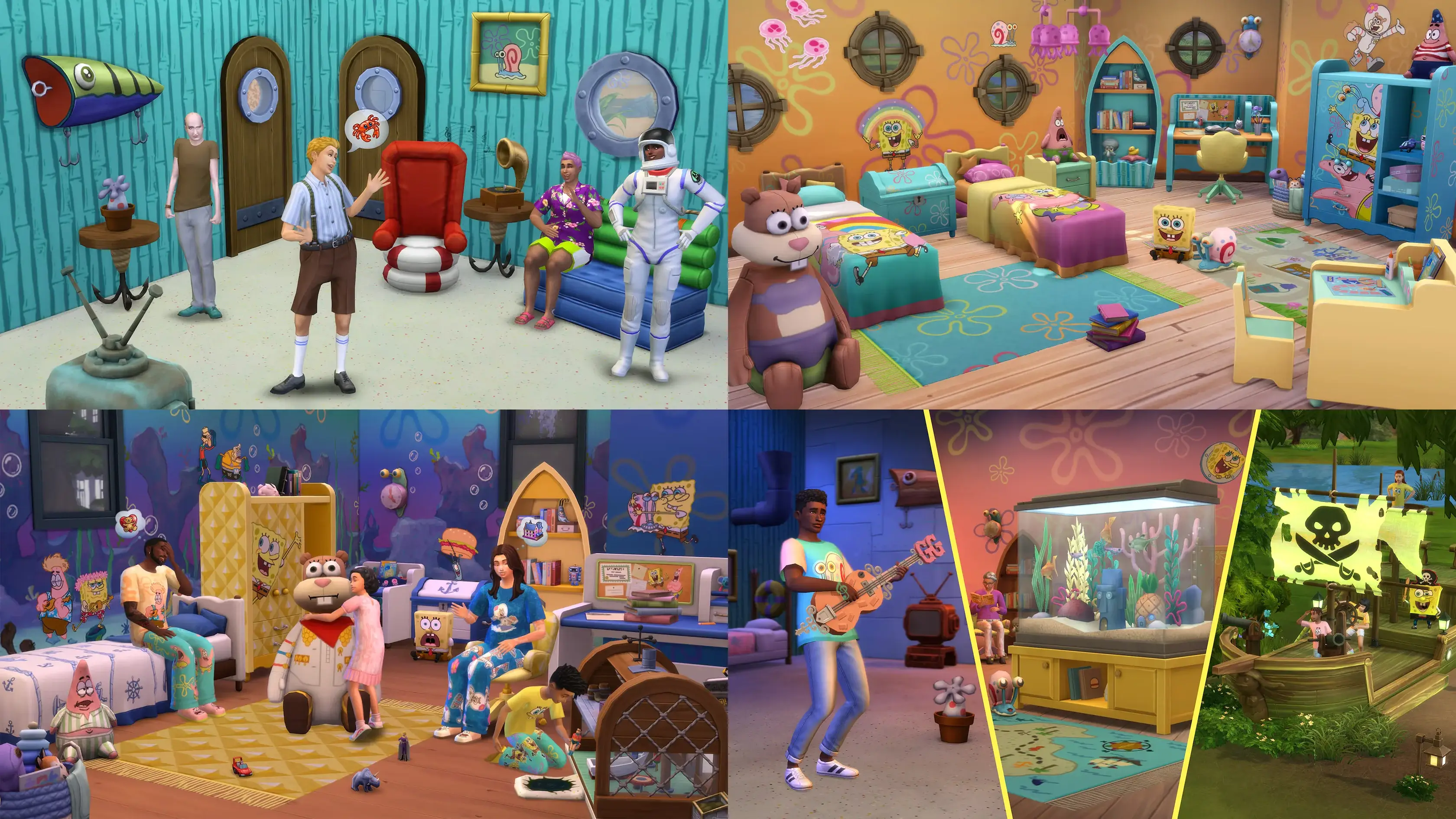 SpongeBob Bakal Nyebur ke The Sims 4! Siap-Siap Rumah Jadi Bikini Bottom