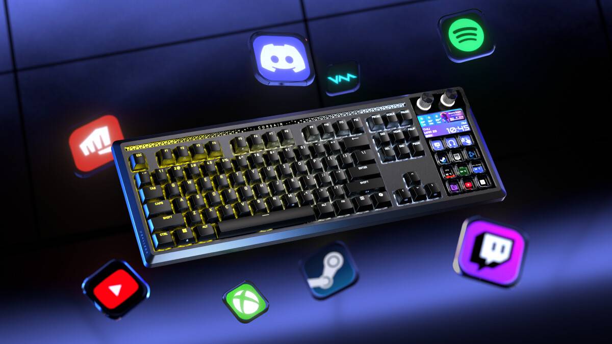 Keyboard Gaming Pertama yang Punya Stream Deck Built-In