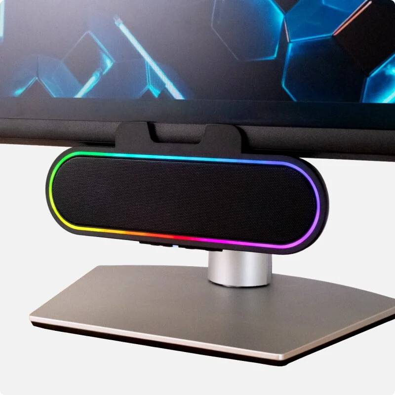 Cyber Acoustics CA-2890GX: Speaker RGB yang Bisa Nempel di Monitor