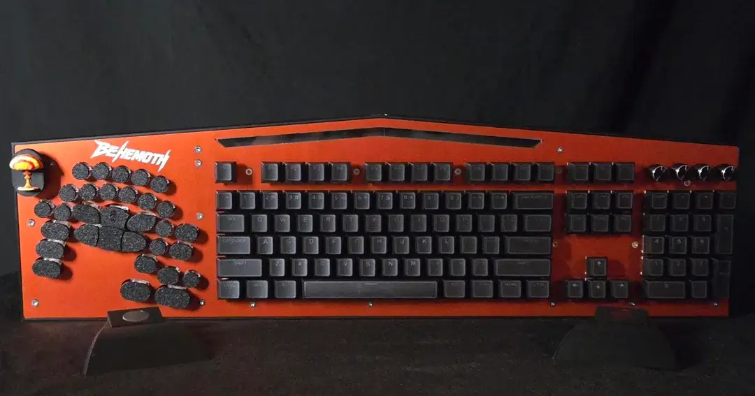 The Behemoth V2: Keyboard Gaming 135% yang Segede Gambreng