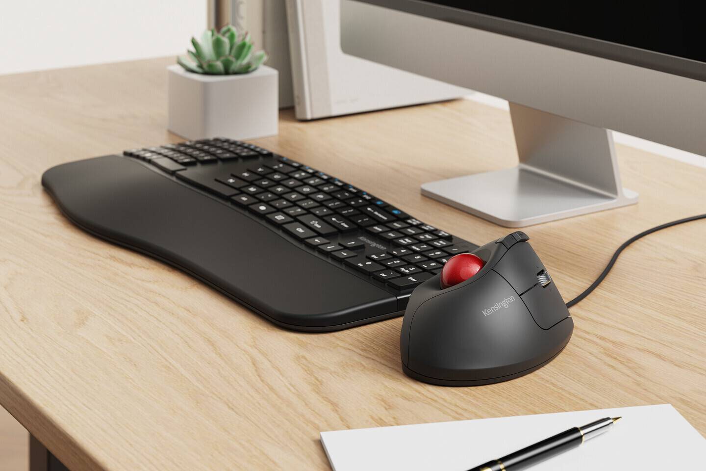 Kensington Pro Fit Ergo TB675: Trackball Vertical buat yang Anti Mouse?