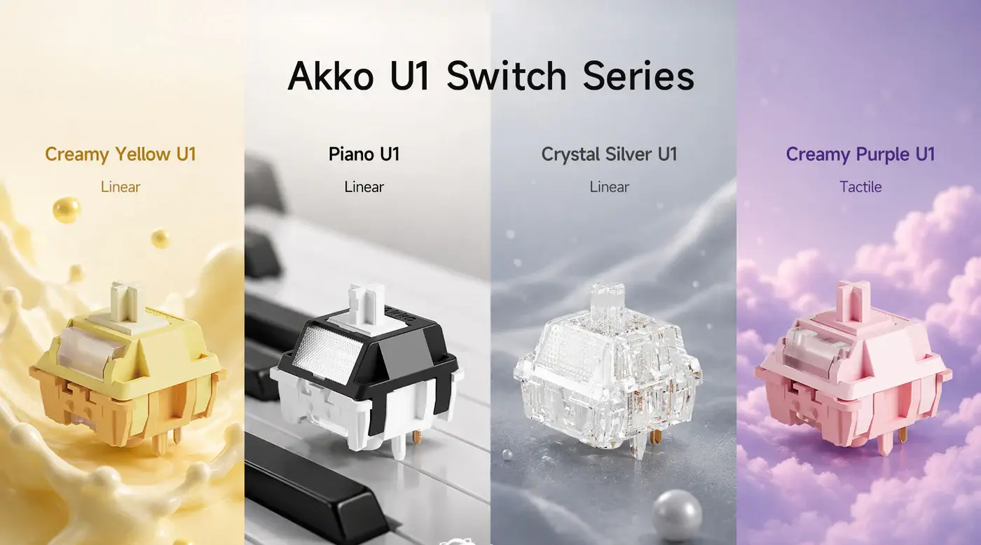 Akko U1 Series: Switch Edisi Ultah yang Lebih Smooth & Thocky