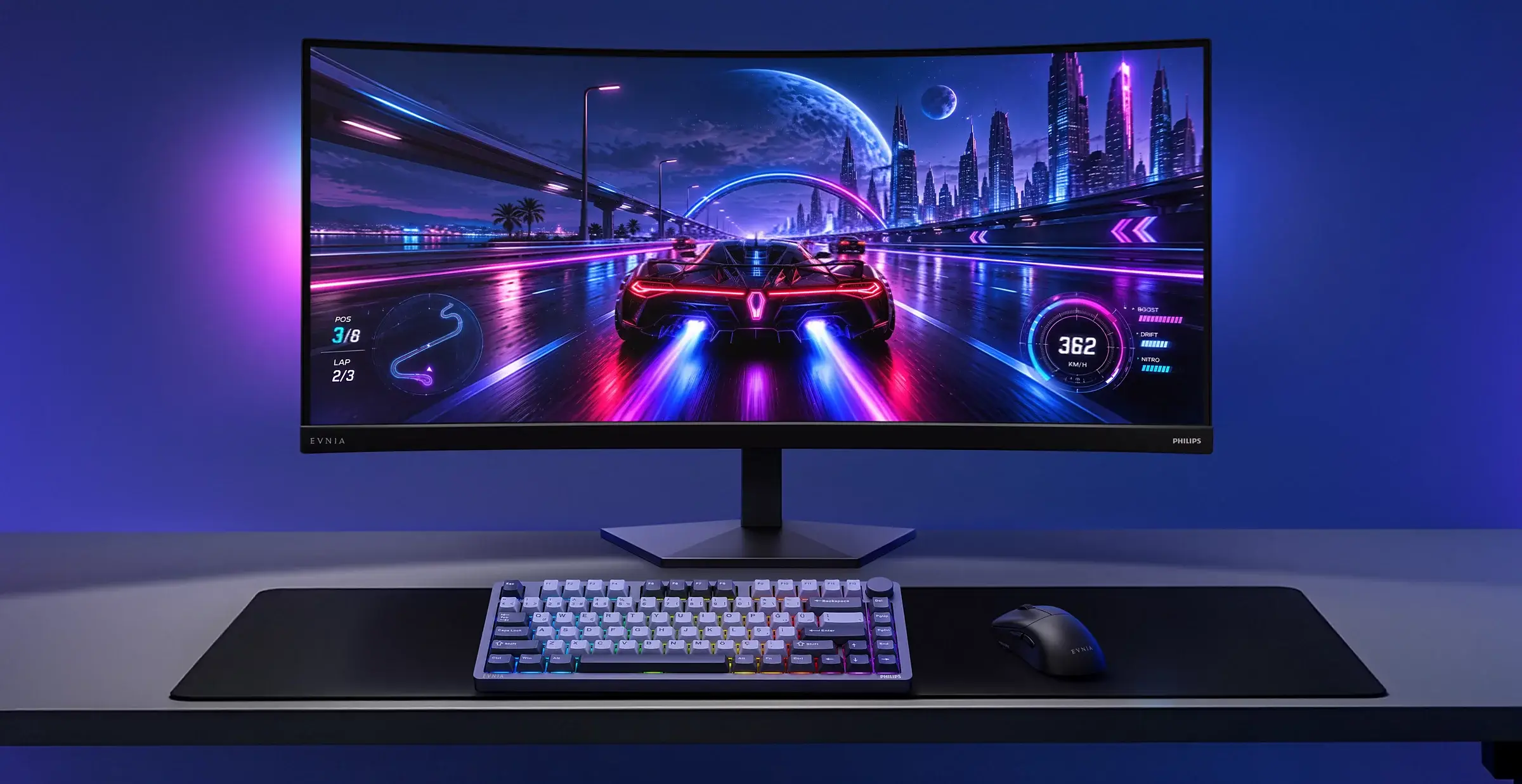 Philips Evnia 36M4C5500P: Monitor Gaming Ultrawide 36 Inci Pertama di Dunia?