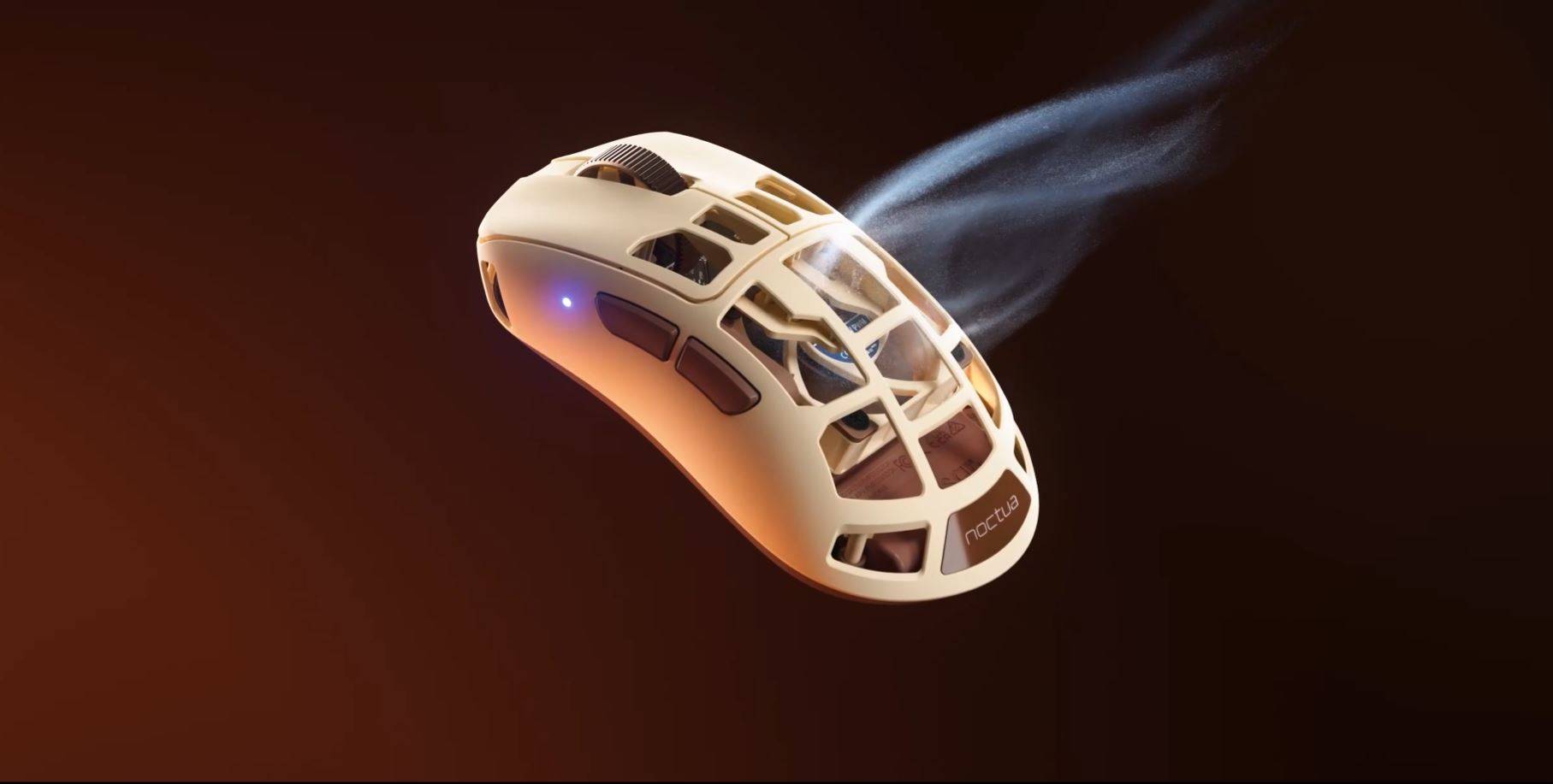 Pulsar Feinmann FO1 Noctua Edition: Mouse Gaming tapi Ada Kipasnya