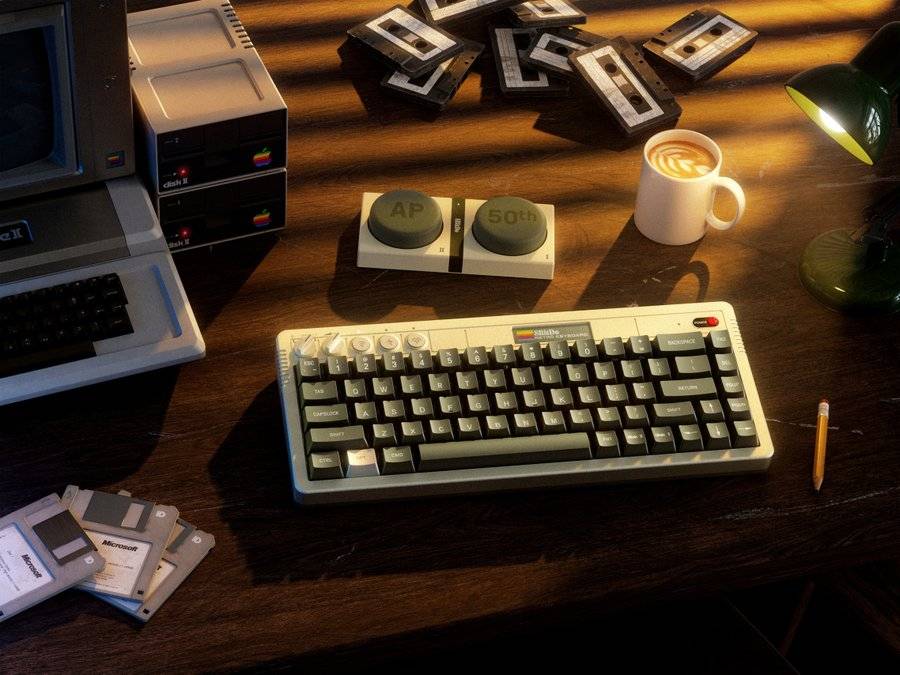 Keyboard Retro Rasa Apple, 8BitDo Rilis Retro 68 AP50