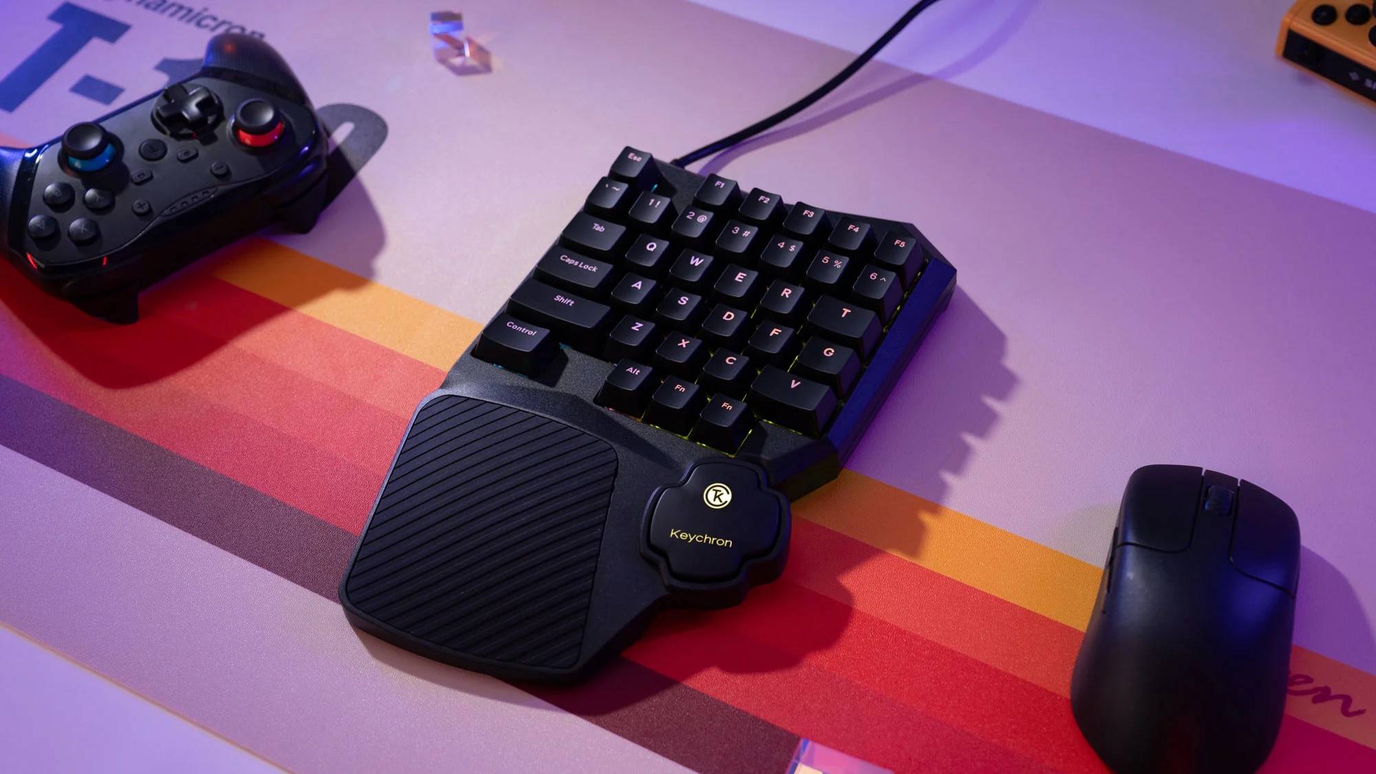 Keychron C0 HE 8K: Keypad Satu Tangan tapi Pake Magnetic Switch