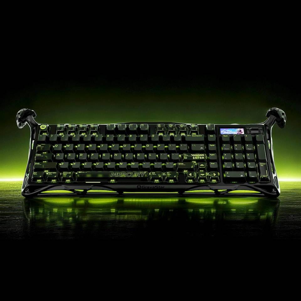 GravaStar Mercury K98 Pro: Keyboard 98% yang Bergaya Cyberpunk