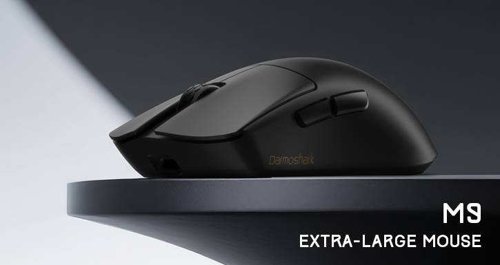 Darmoshark M9: Mouse Gaming buat yang Tangannya Gede