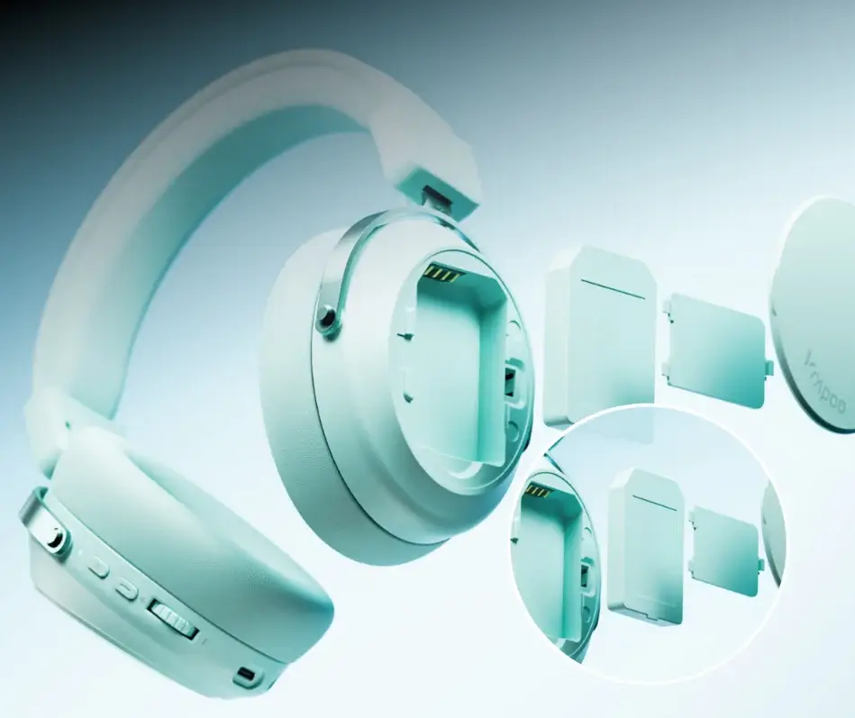 Rapoo VE3: Headset Murah tapi Baterenya Hotswapable