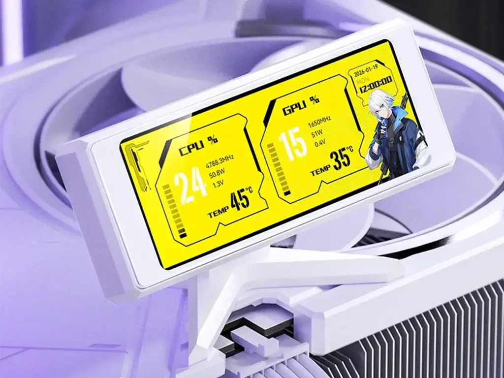 JONSBO DS339: Layar Mini yang Bisa Bikin PC Futuristik