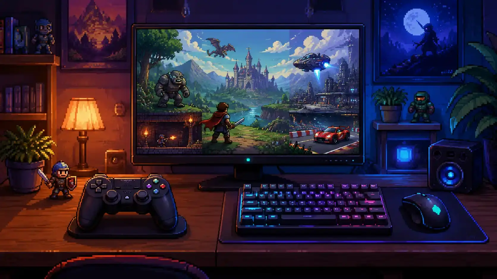 Gamepad vs Keyboard dan Mouse: Mana yang Lebih Enak?