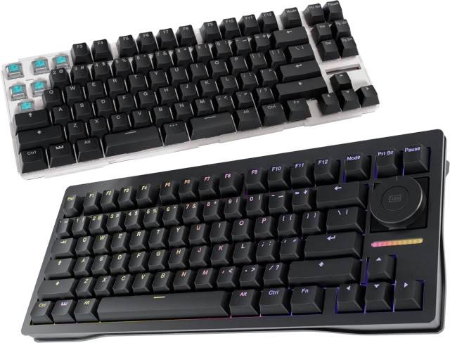 Wooting 80HE+: Split Spacebar, FR4 Plate, dan Knob Jumbo