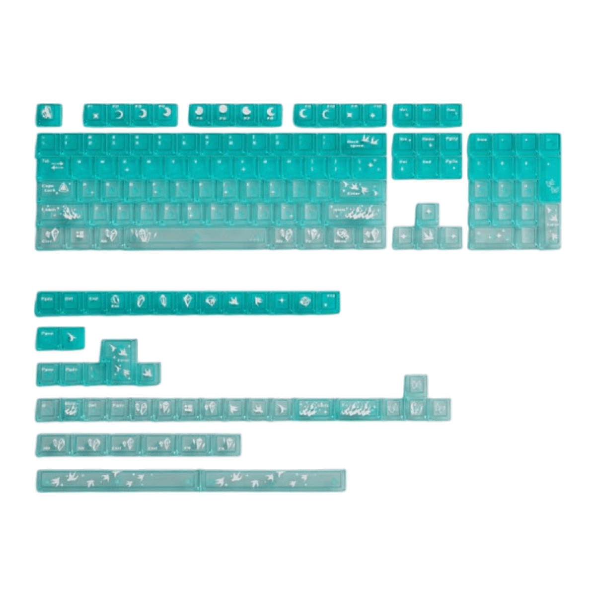 Keymoji Studio Gem Series - Phosphophyllite
