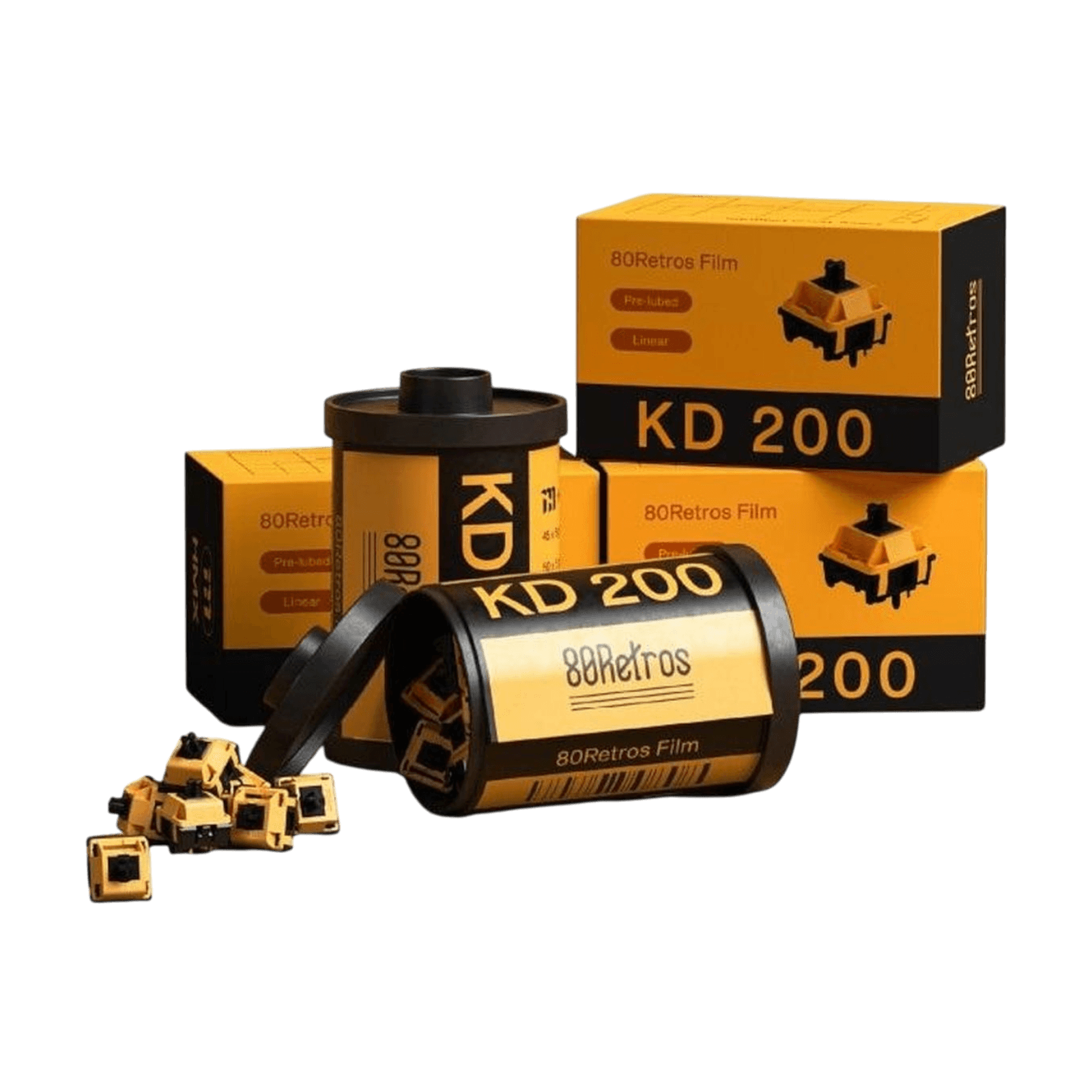 80Retros x HMX KD200 Switches